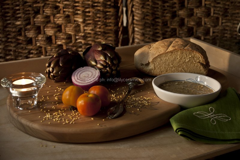 The days of the female blackbird and a genuine millet soup for children and grown-ups