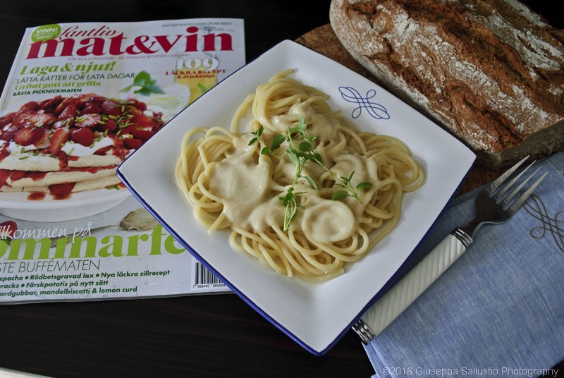 Sunday Recipe: Spaghettoni and Cauliflower Cream, the Light Taste of Summer in the Dish