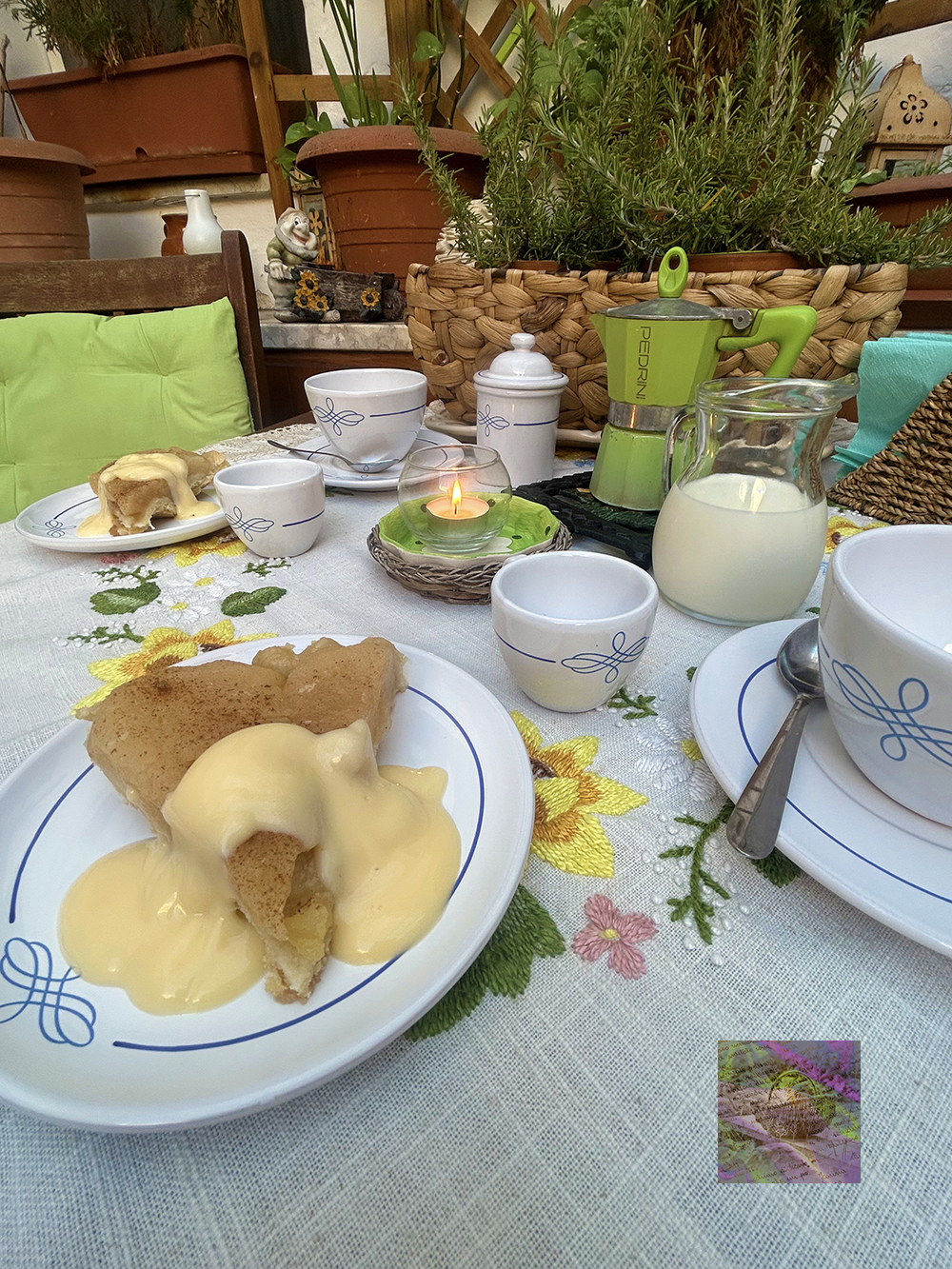 Tarte Tatin for breakfast