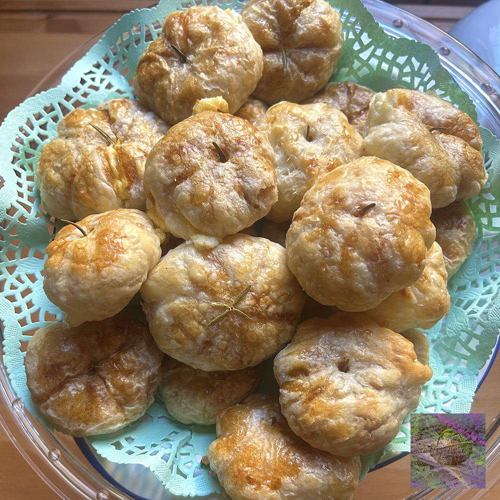 What’s in those mini puff pastry&nbsp;pumpkins?