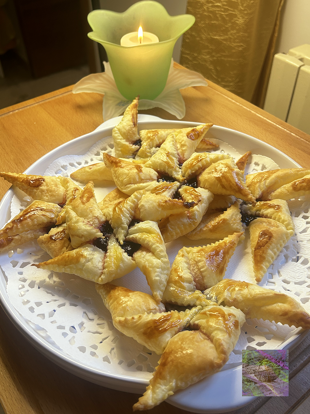 Christmas stars for the coffee pause