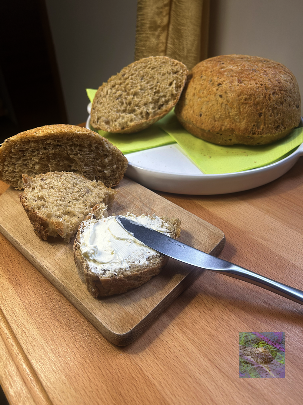 Nutrient-Packed Wholemeal Bread for Winter