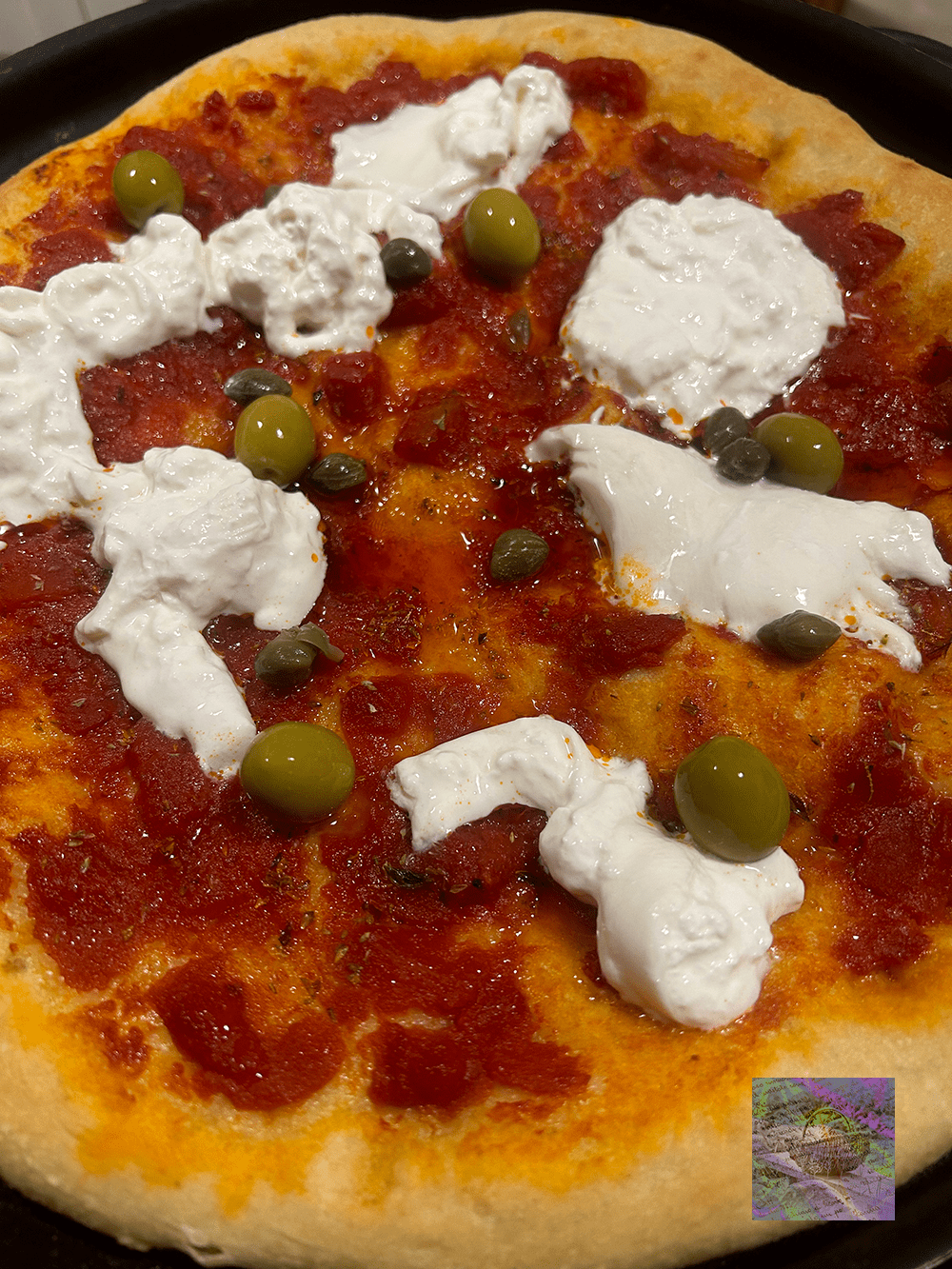 Pizza is served. Let’s party