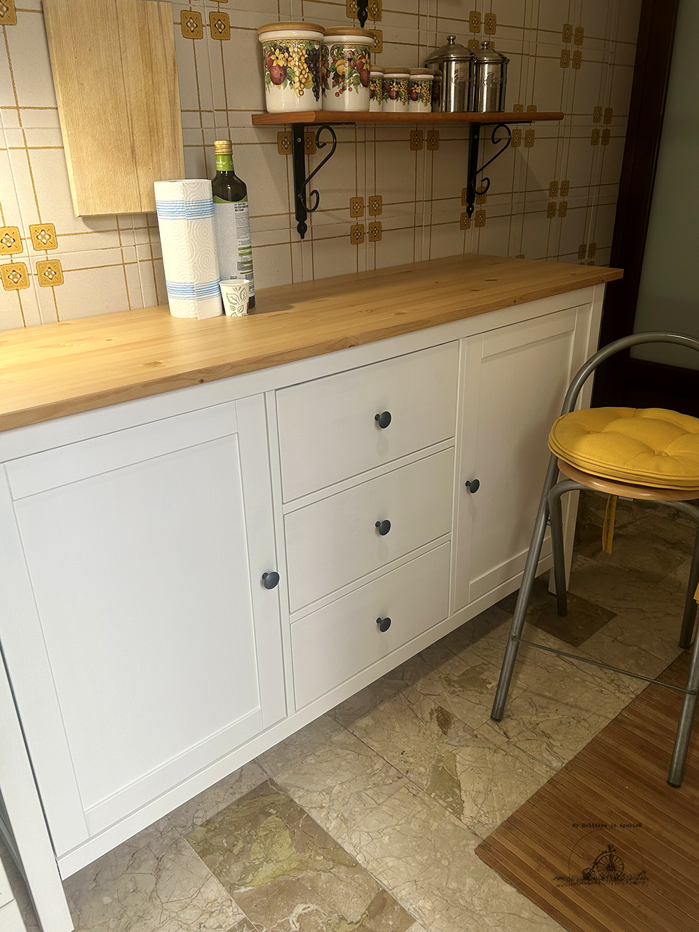 New Hemnes Buffet in the kitchen