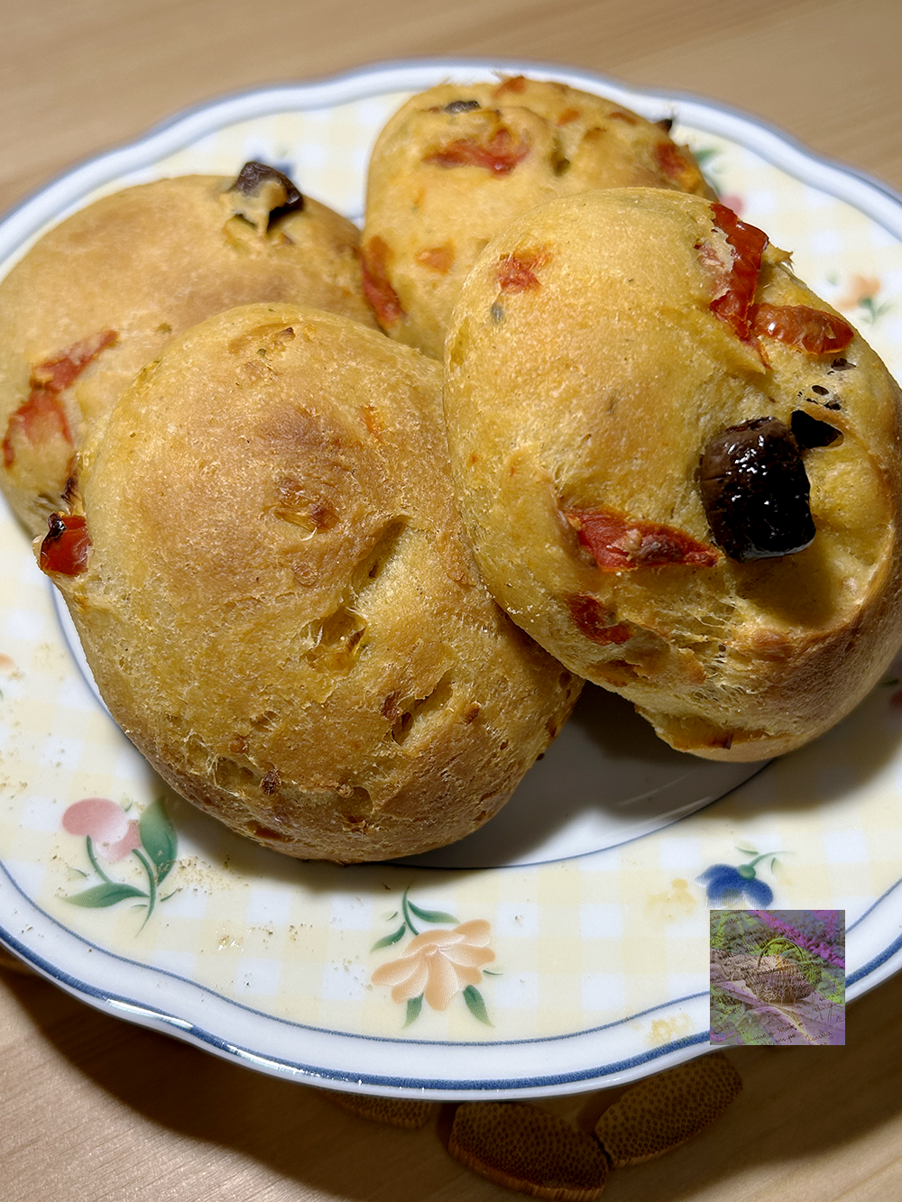 Doften av focacciabröd i köket