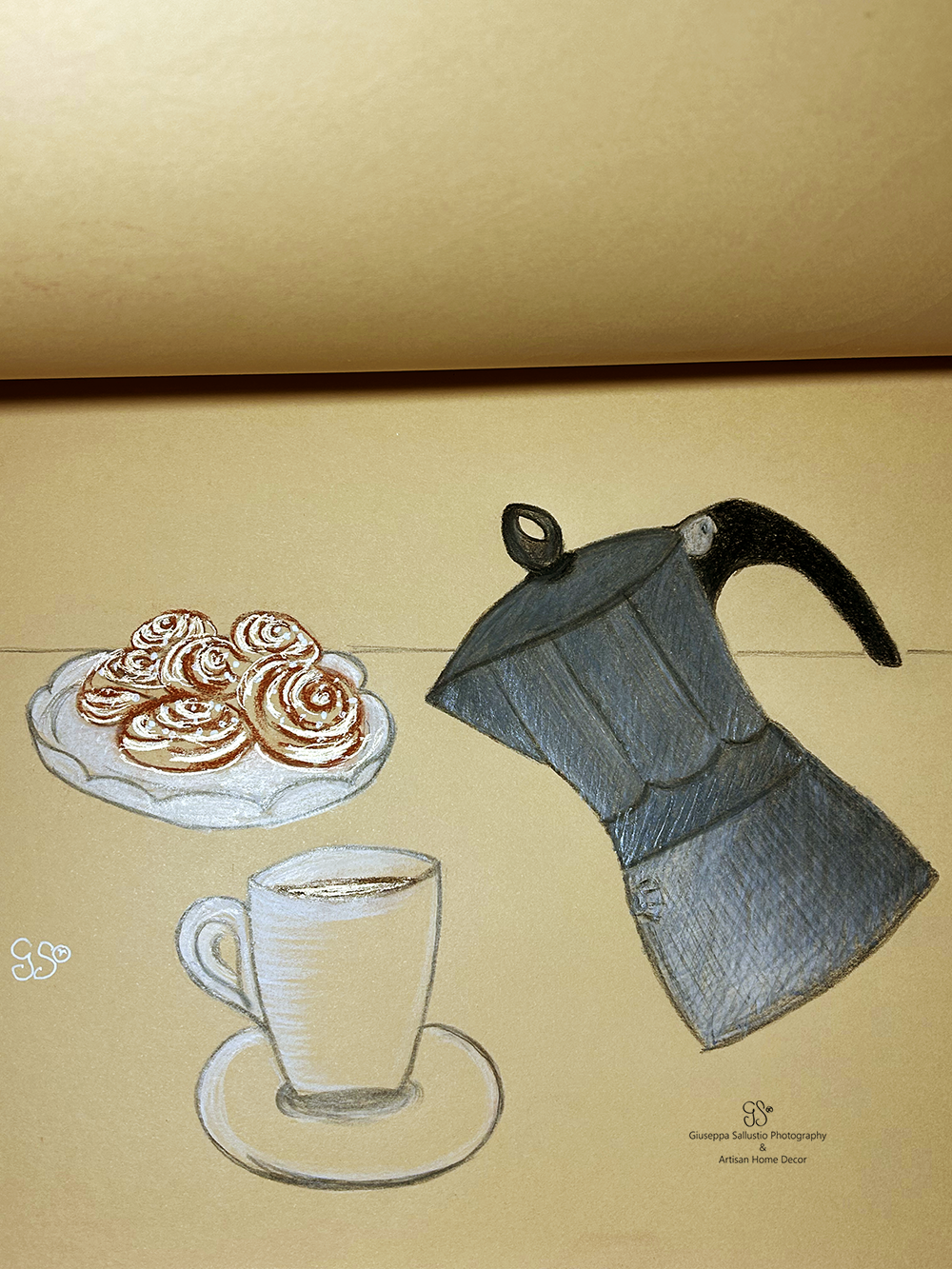 Kaffe och kanelbullar